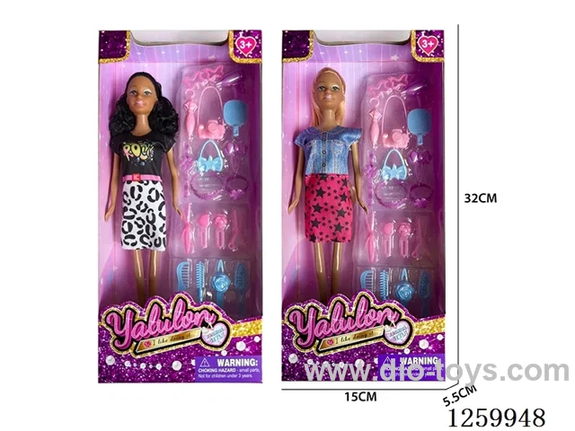 11.5 inch solid-body Barbie /2 mixed