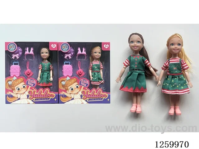 5 inch solid-body Jointed doll /2 mixed