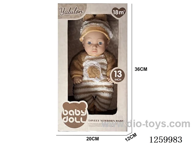 13-inch fully Vinyl newborn doll