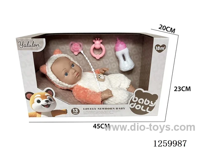 13-inch fully Vinyl newborn doll