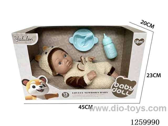 13-inch fully Vinyl newborn doll