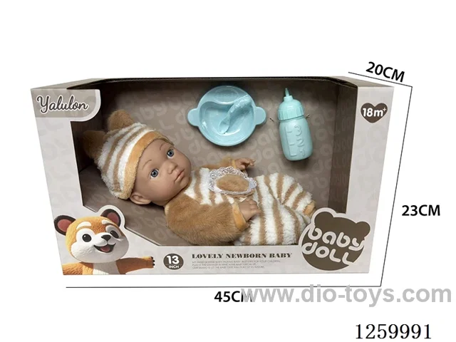 13-inch fully Vinyl newborn doll