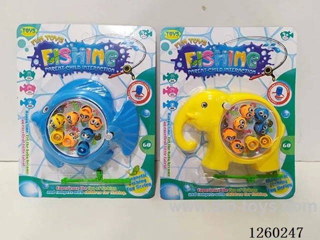 Wind-up Fishing Toy 2 mixed