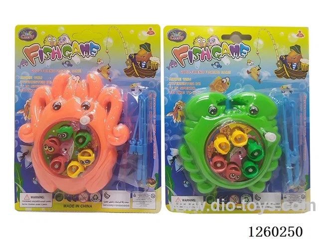 Wind-up Fishing Toy 2 mixed 3 colors