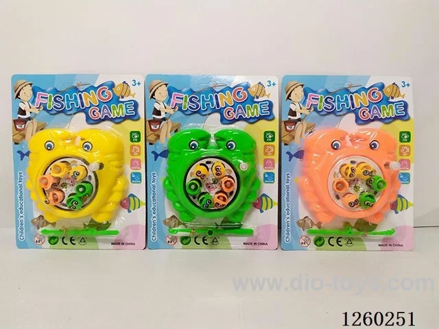 Wind-up Fishing Toy 3 colors