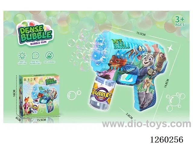 B/O 10-hole bubble gun with light not included battery