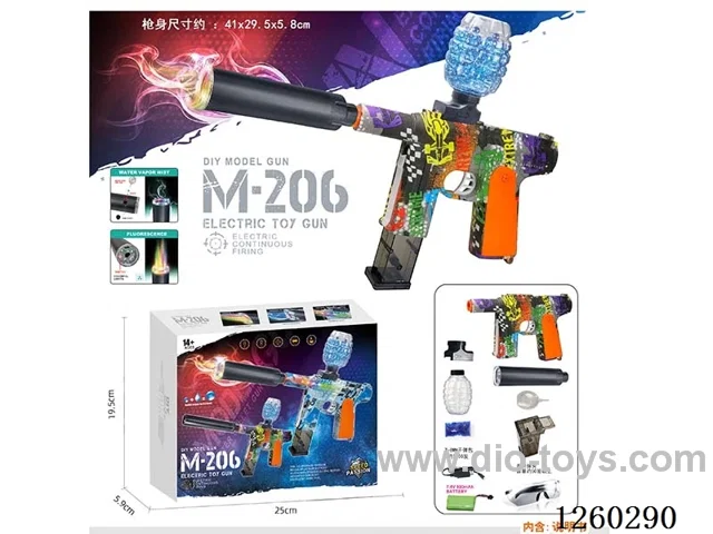 B/O water bullet gun included battery