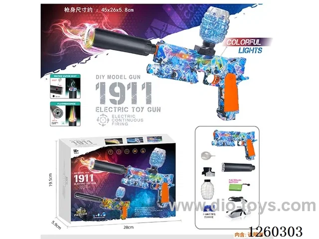 B/O water bullet gun included battery