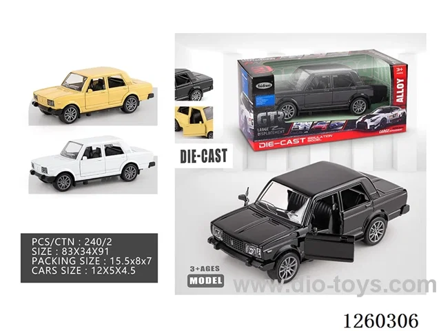 1:32 pull back alloy car 3 colors