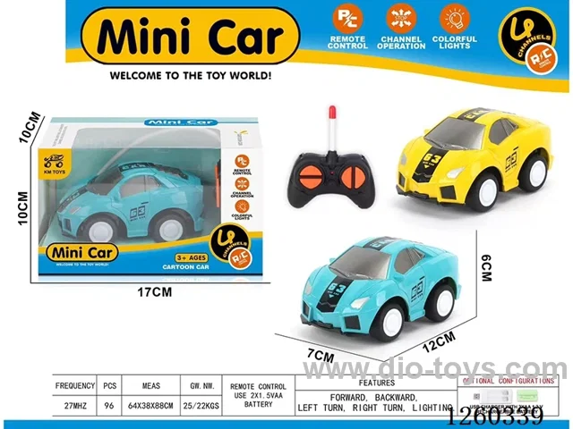 1:43 RC car not included battery