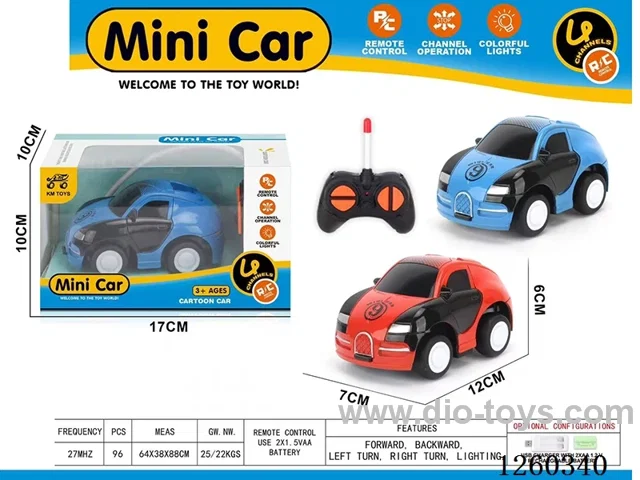 1:43 RC car not included battery