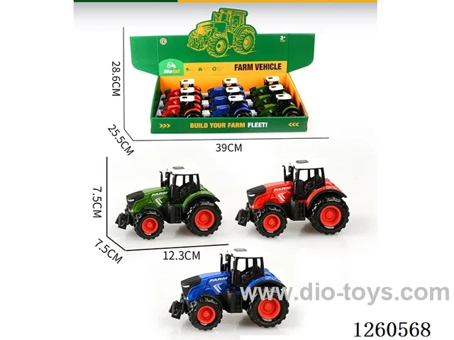pull back alloy car 9PCS set