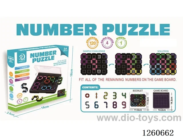 Numeric puzzles games