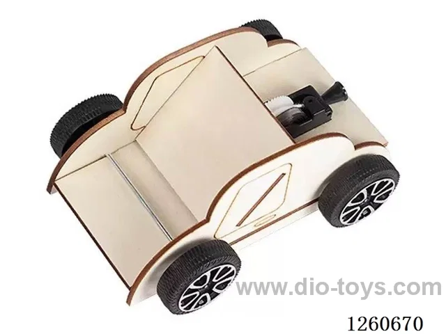 DIY Children's Handmade Experiment Set - Wire pulling cart