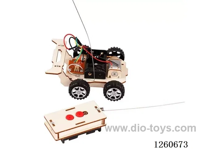 DIY Children's Handmade Experiment Set-Wireless Remote Control Car