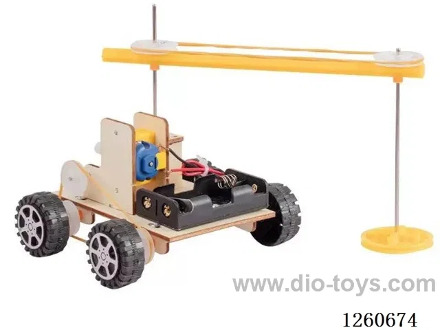 DIY Children's Handmade Experiment Set-Sweeping Robot