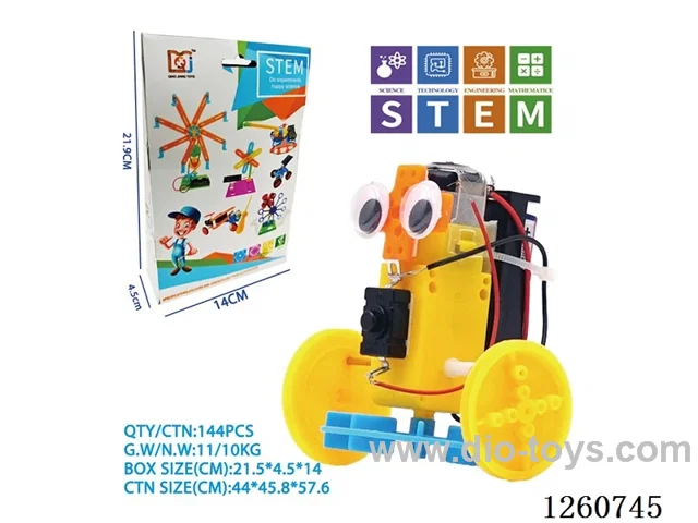 DIY Electric Plastic Robot