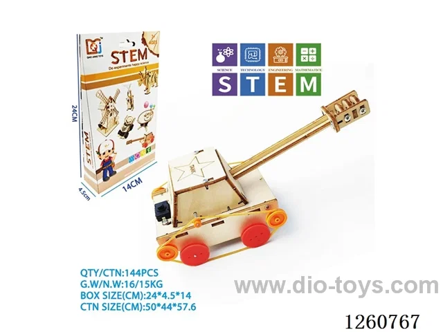 Wooden Electro-Tank