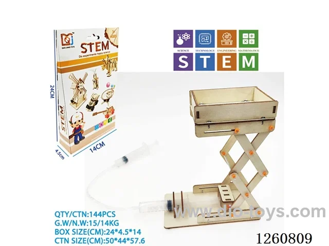 Wooden Hydraulic Lifting Platform