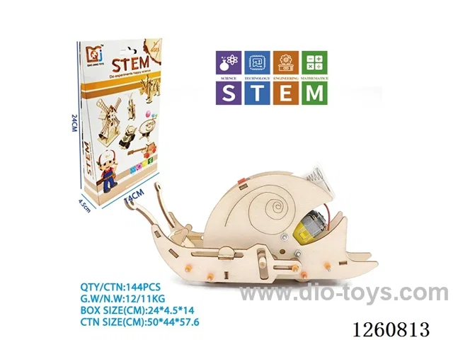 Wooden Bionic Snail
