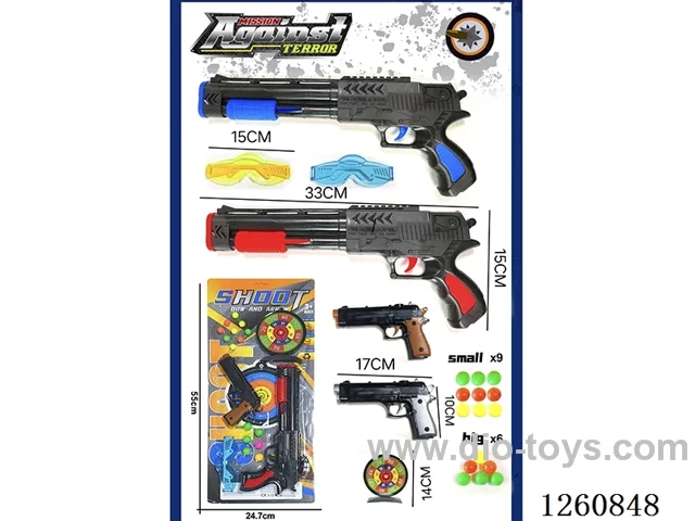 EVA soft bullet gun 2 colors