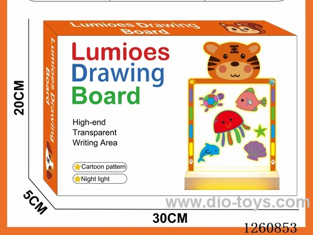 Large Drawing Board Night Light (tricolor light)