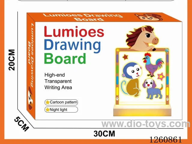 Large Drawing Board Night Light (tricolor light)