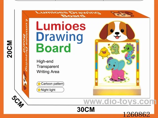 Large Drawing Board Night Light (tricolor light)