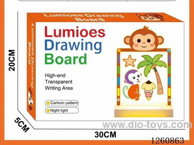 Large Drawing Board Night Light (tricolor light)