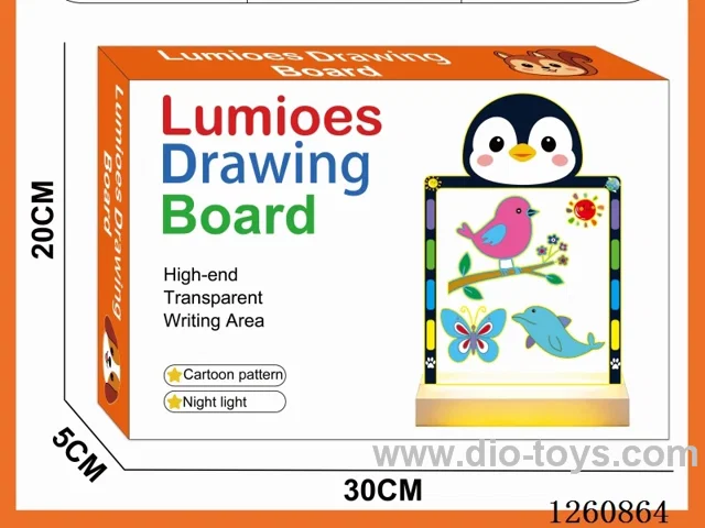 Large Drawing Board Night Light (tricolor light)