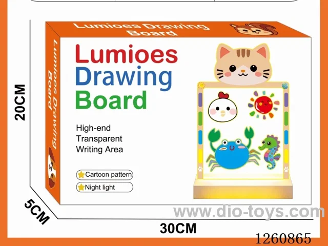 Large Drawing Board Night Light (tricolor light)