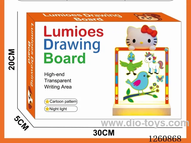 Large Drawing Board Night Light (tricolor light)