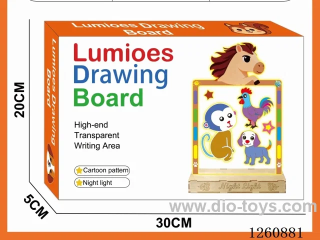 Large Drawing Board Night Light (mono-color light)
