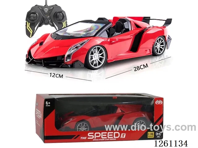 1:16 rc car with light not included battery
