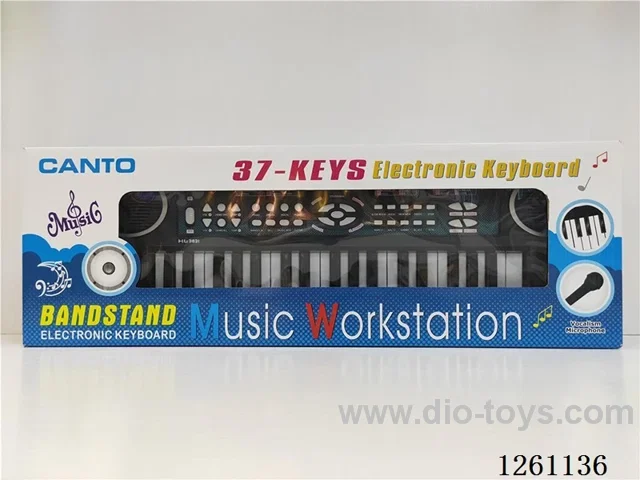 37 Keys Multifunctional Electronic Piano with Microphone/Plug-In