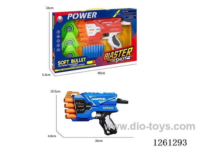 EVA soft bullet gun set