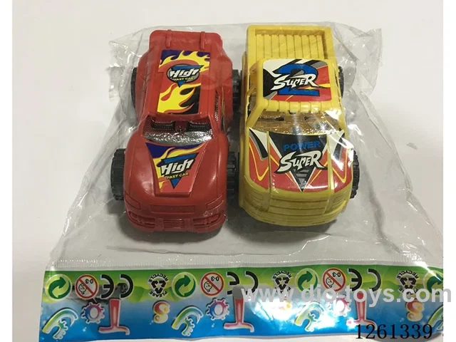 free wheel car 2PCS