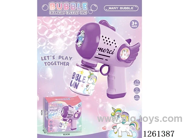 B/O bubble gun with light not included battery