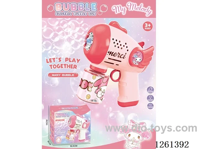 B/O bubble gun with light not included battery