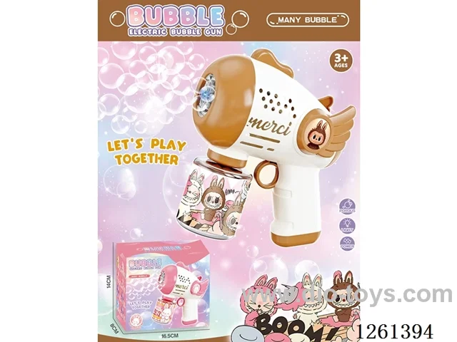 B/O bubble gun with light not included battery