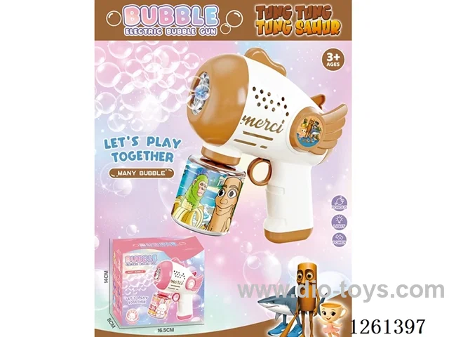 B/O bubble gun with light not included battery