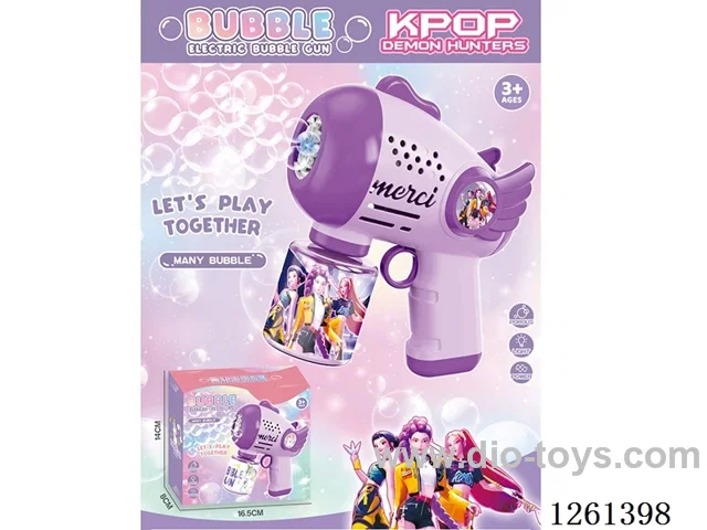 B/O bubble gun with light not included battery
