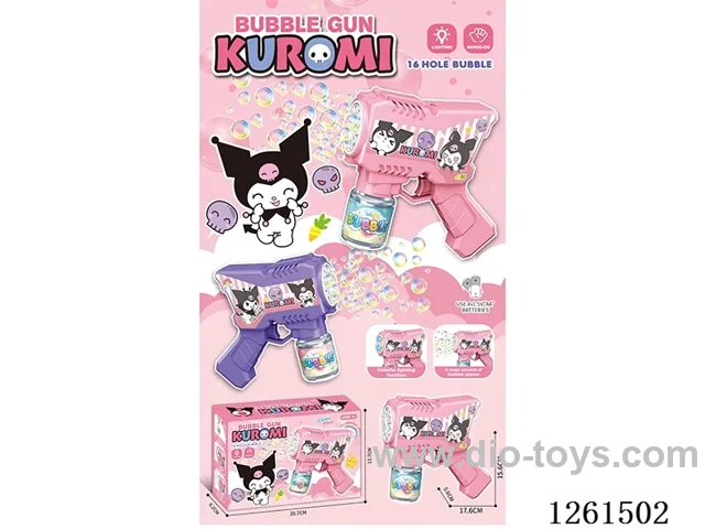 B/O bubble gun with light not included battery