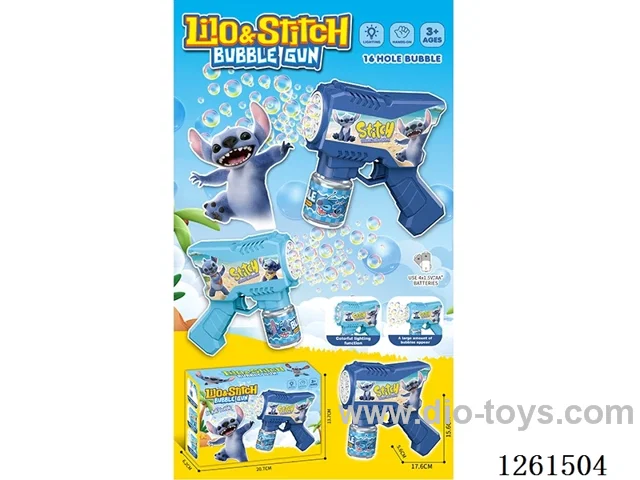 B/O bubble gun with light not included battery