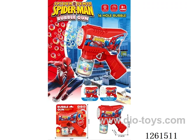 B/O bubble gun with light not included battery