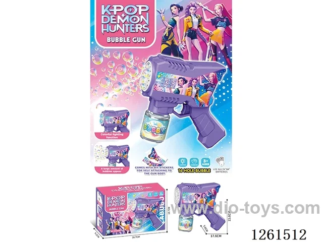 B/O bubble gun with light not included battery