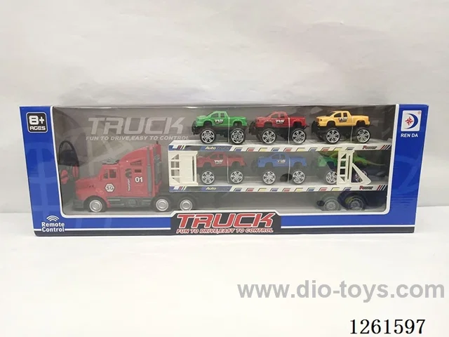 4ch rc car with 6 pickup trucks not included battery