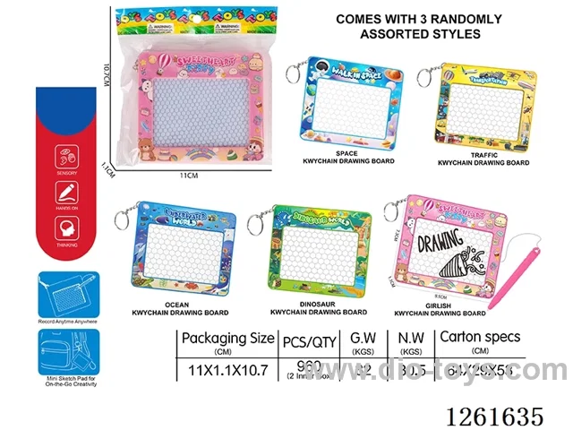 Writing Board Keychains