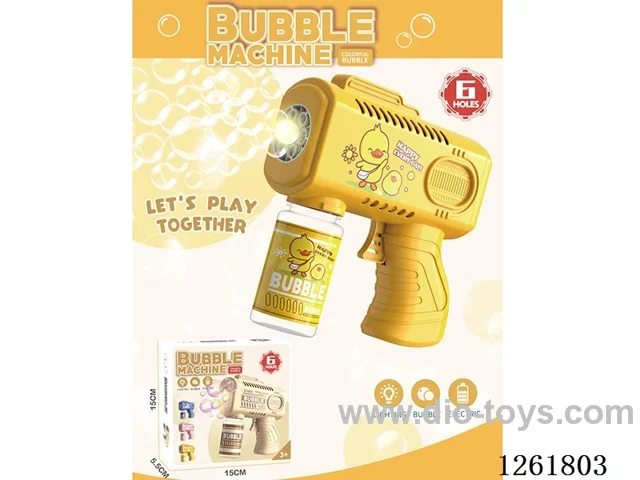 B/O bubble gun with light not included battery