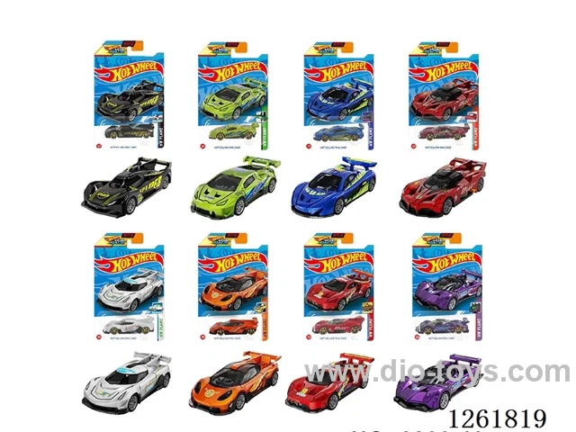 1:64 free wheel alloy car